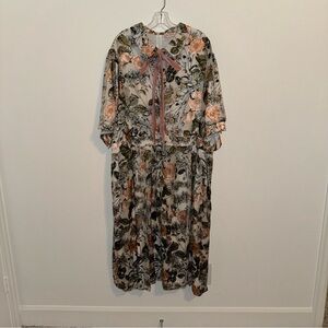 Ivy City Co Multicolor Floral Long Sleeve Dress